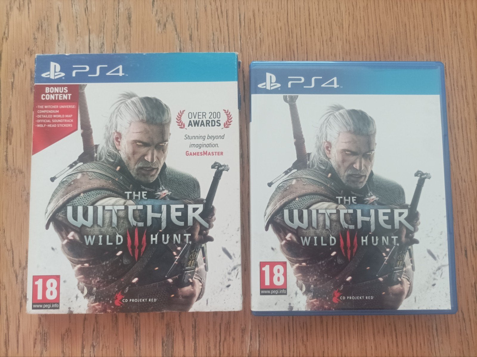 The Witcher 3 Wild Hunt PS4 compleet met kartonnen sleeve, Avontuur en Actie, Vanaf 18 jaar, 1 speler, Ophalen of Verzenden