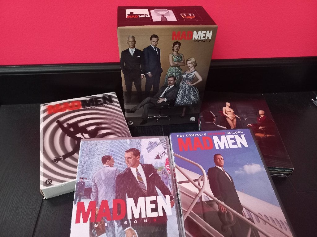 mad men de complete tv serie op dvd, Cd's en Dvd's, Dvd's | Tv en Series, Alle leeftijden, Drama, Ophalen of Verzenden, Zo goed als nieuw