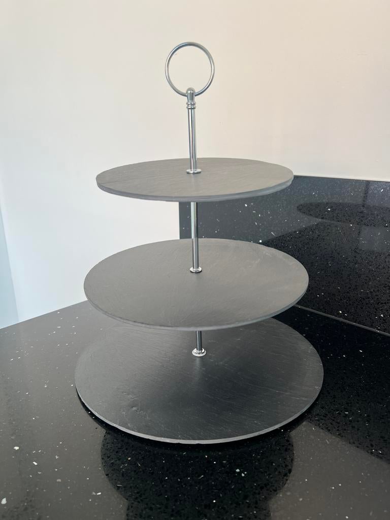 Nieuw Stijlvolle Relaxdays etagère met 3 etages, Ophalen of Verzenden, Nieuw