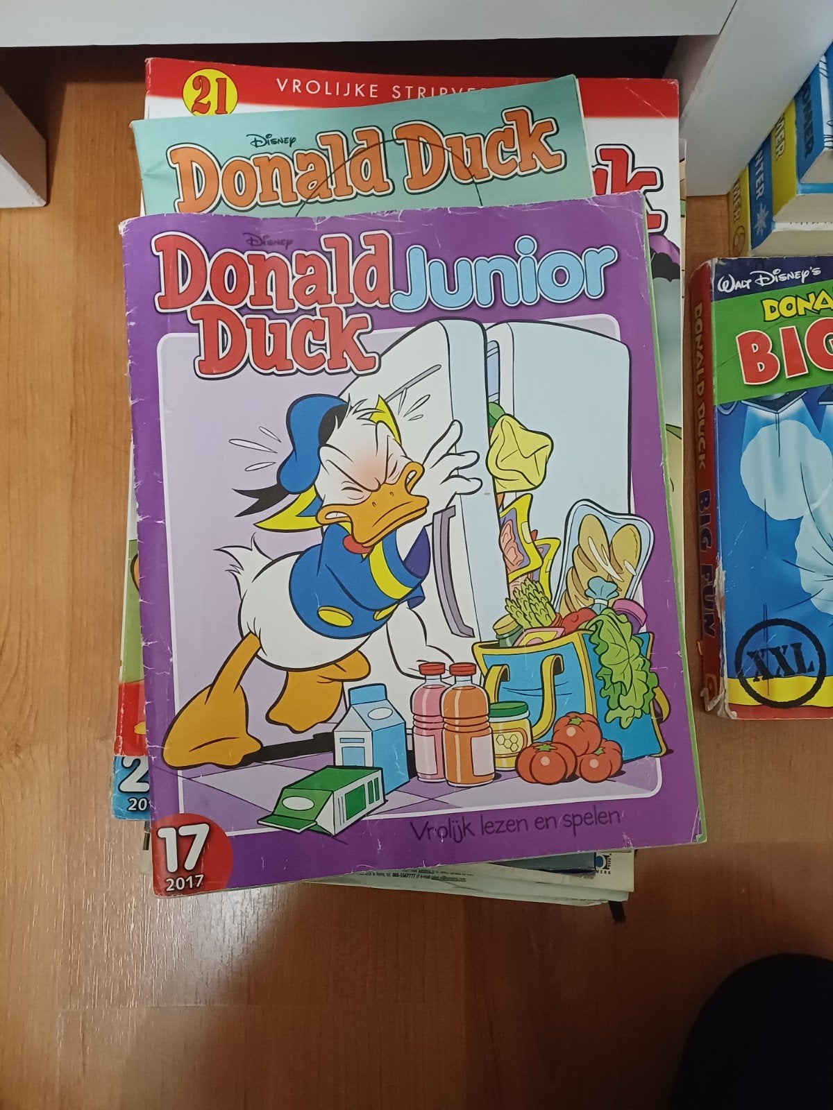 45 Donald Duck Strips, Boeken, Gelezen, Ophalen of Verzenden, Walt Disney  Donald duck, Meerdere stripboeken