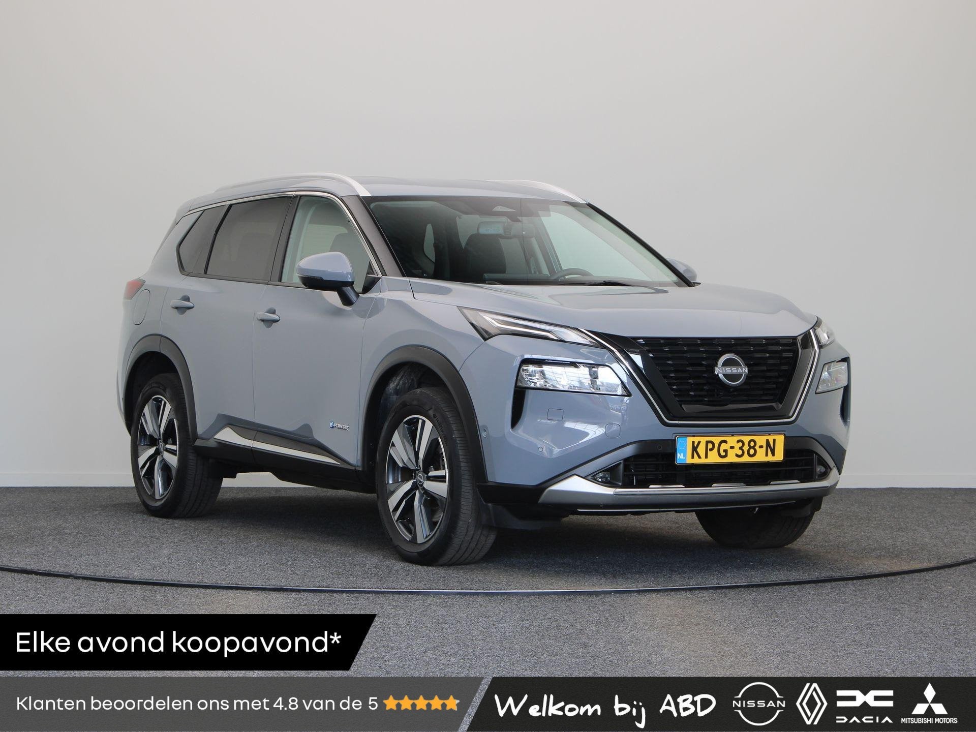Nissan X-Trail 1.5 e-4orce Tekna 4WD | Lederen bekleding | 3, Auto's, Nissan, Automaat, 1497 cc, 2 kWh, Bedrijf