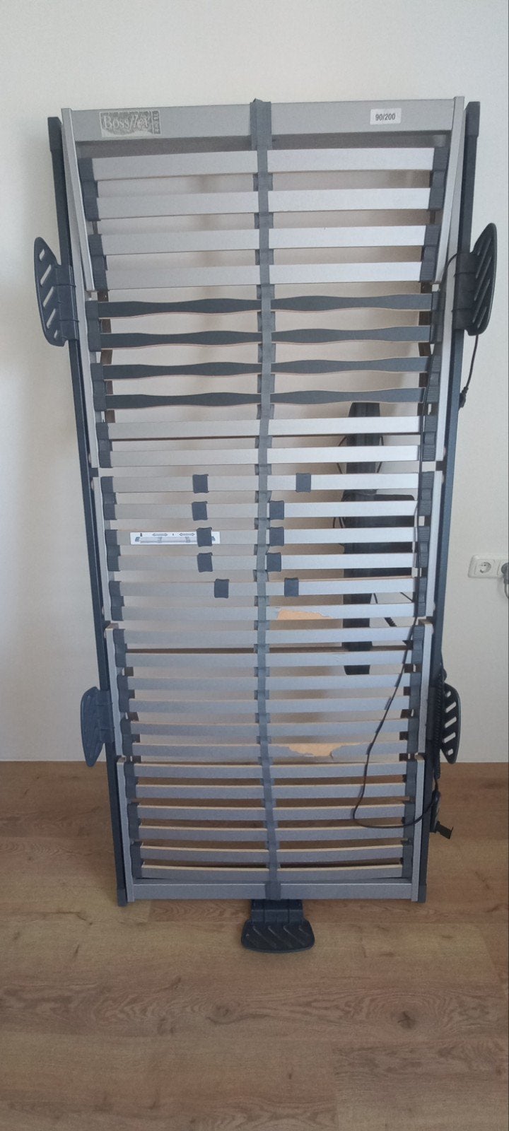 Bossflex Lattenbodem 90x200 cm - Verstelbaar, Ophalen, 90 cm, Eenpersoons, 200 cm