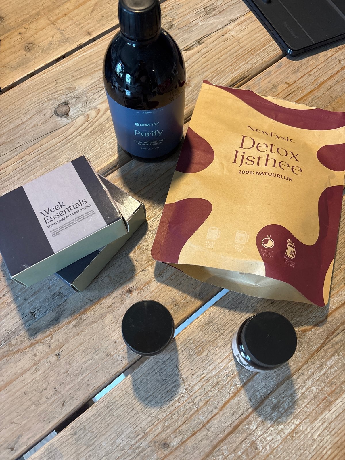 New Fysic Afslankpakket:, Ophalen of Verzenden, Zo goed als nieuw, Poeder of Drank