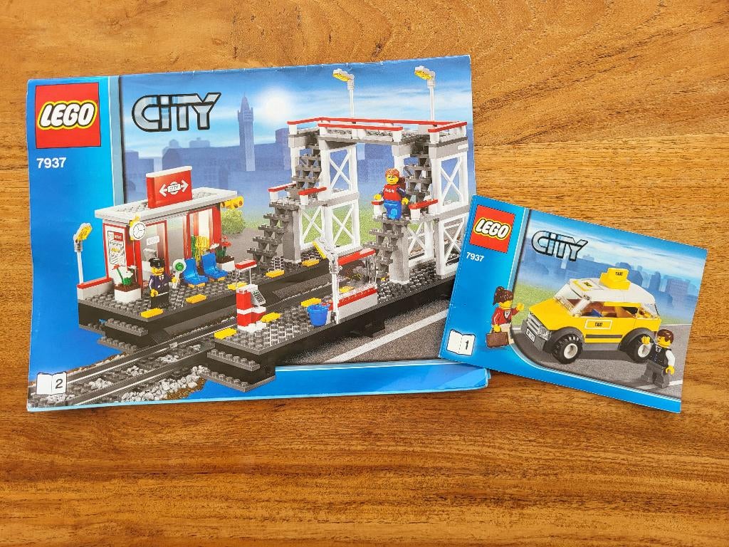 Lego City - Treinstation - 7937, Lego, Compleet, Ophalen of Verzenden, Complete set