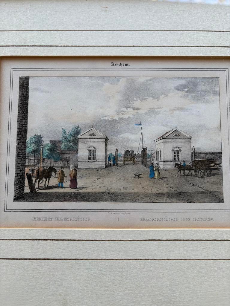 Oude ets van Arnhem, Rhijn barrière, Ophalen of Verzenden