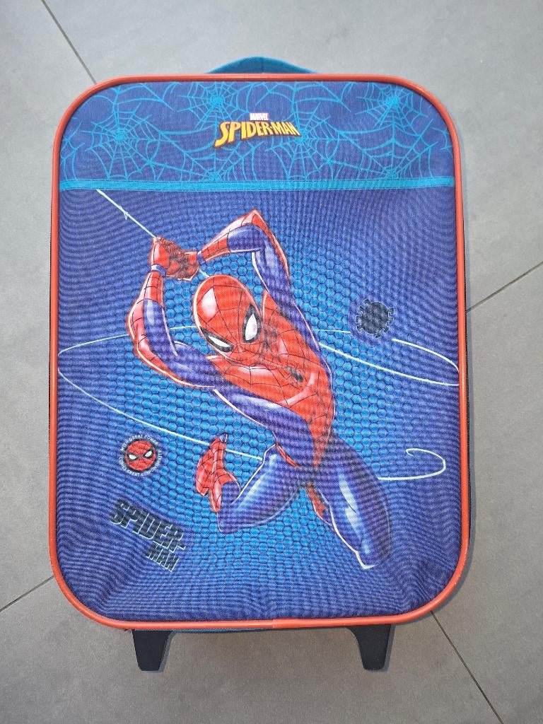 Rolkoffer Spiderman, Minder dan 50 cm, Zo goed als nieuw, Minder dan 35 cm, Zacht kunststof