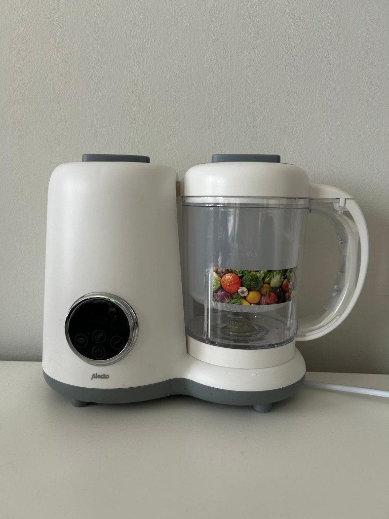 Alecto 5 in 1 gezonde babyvoeding foodprocessor als nieuw, Kinderen en Baby's, Babyvoeding en Toebehoren, Ophalen, Zo goed als nieuw