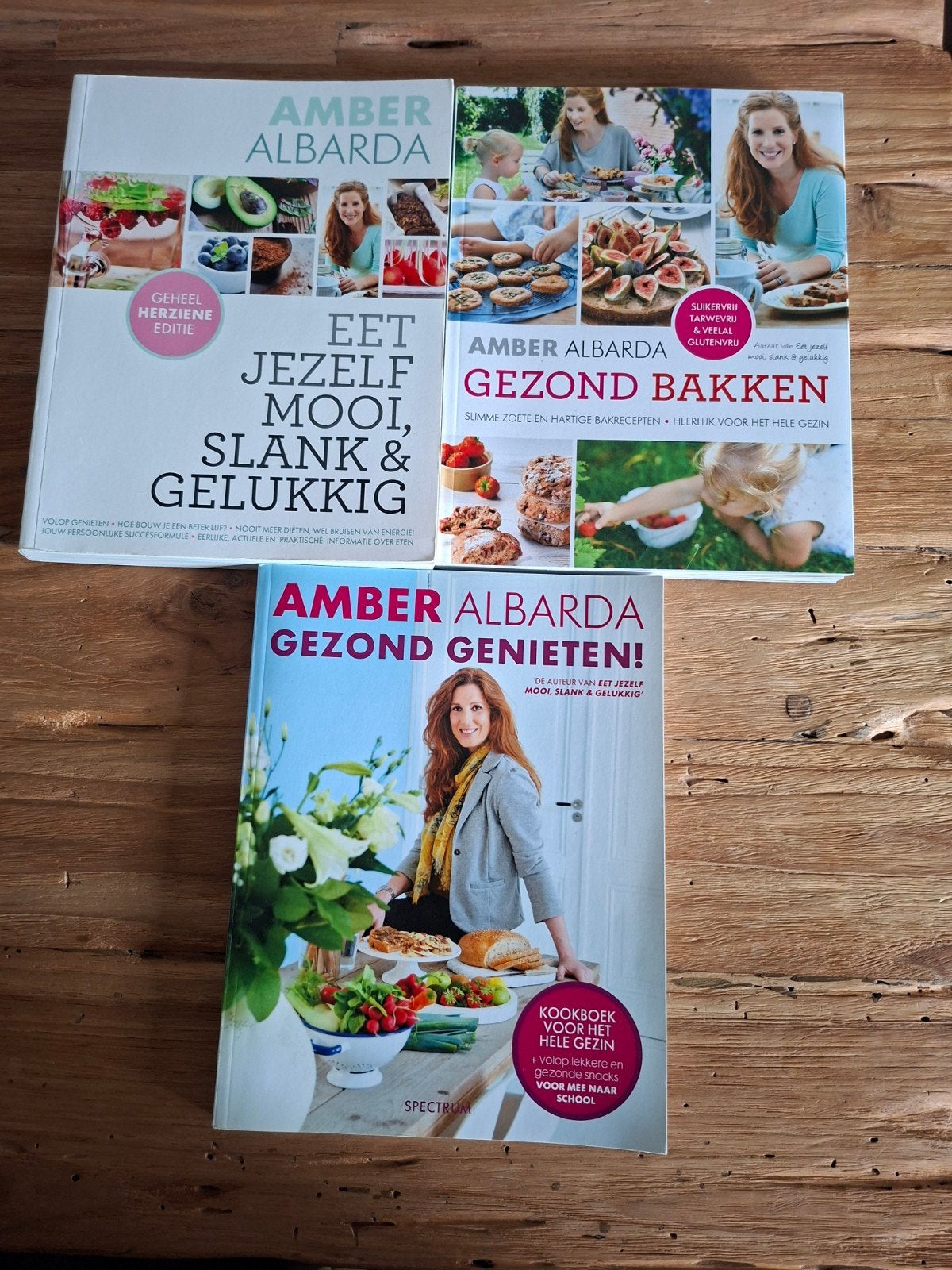 Amber Albarda Kookboeken Set: Gezond Eten & Bakken, Hoofdgerechten, Amber Albarda, Gezond koken, Ophalen of Verzenden