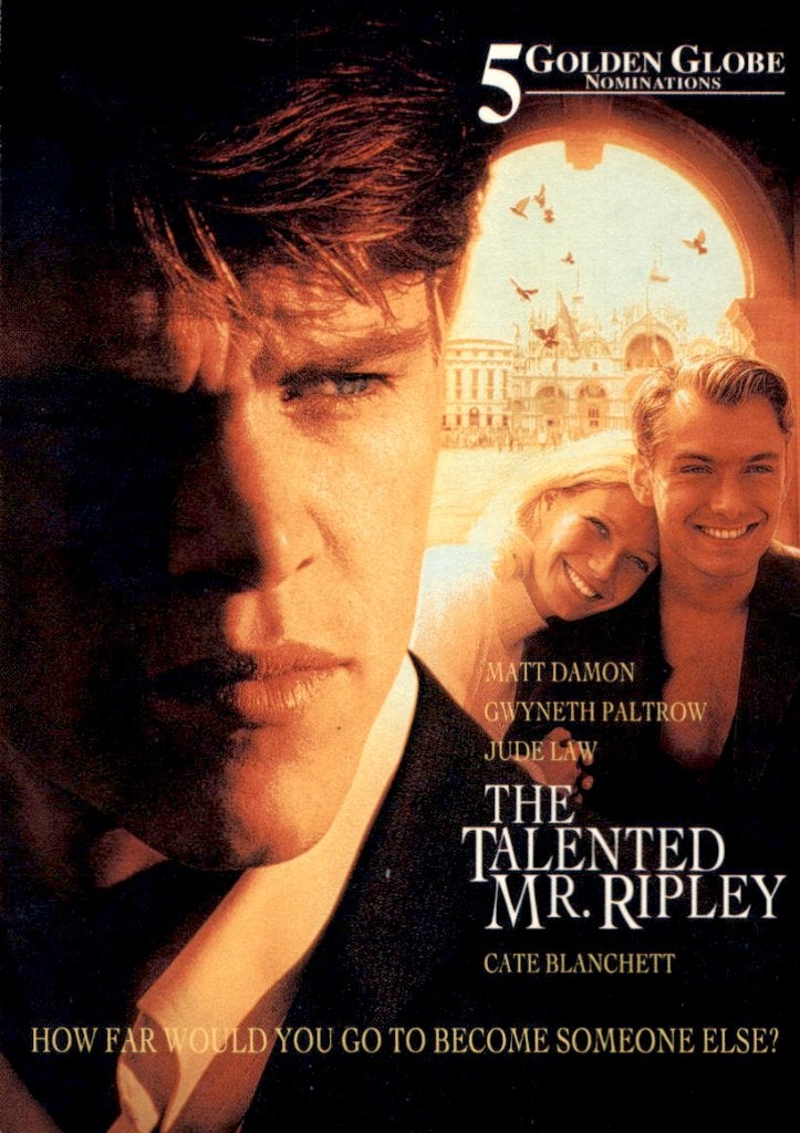 filmkaart, the talented mr. Ripley, Matt Damon, Ophalen of Verzenden, 1980 tot heden, Ongelopen, Cultuur en Media