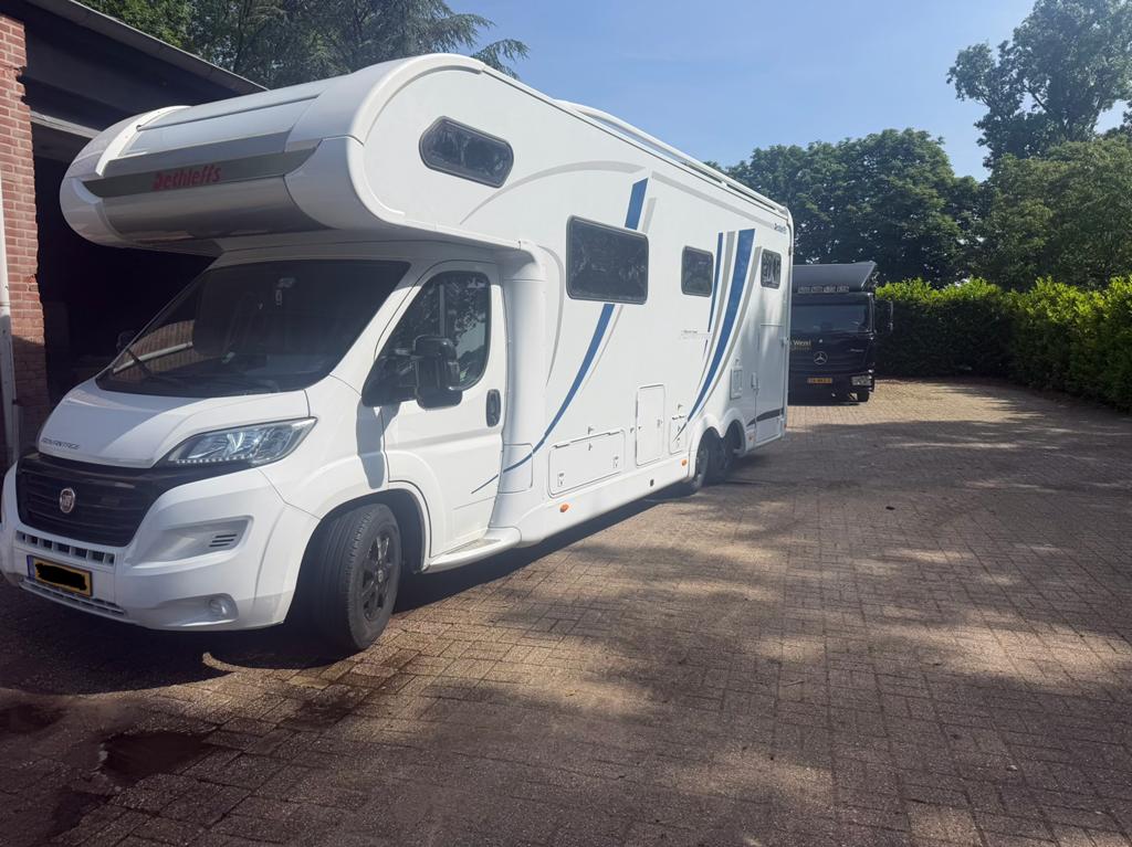 Dethleffs Camper  a7871 Luxe en Ruim voor de Hele Familie, Caravans en Kamperen, Integraal, Gaslek-detector, Fiat, 7 tot 8 meter