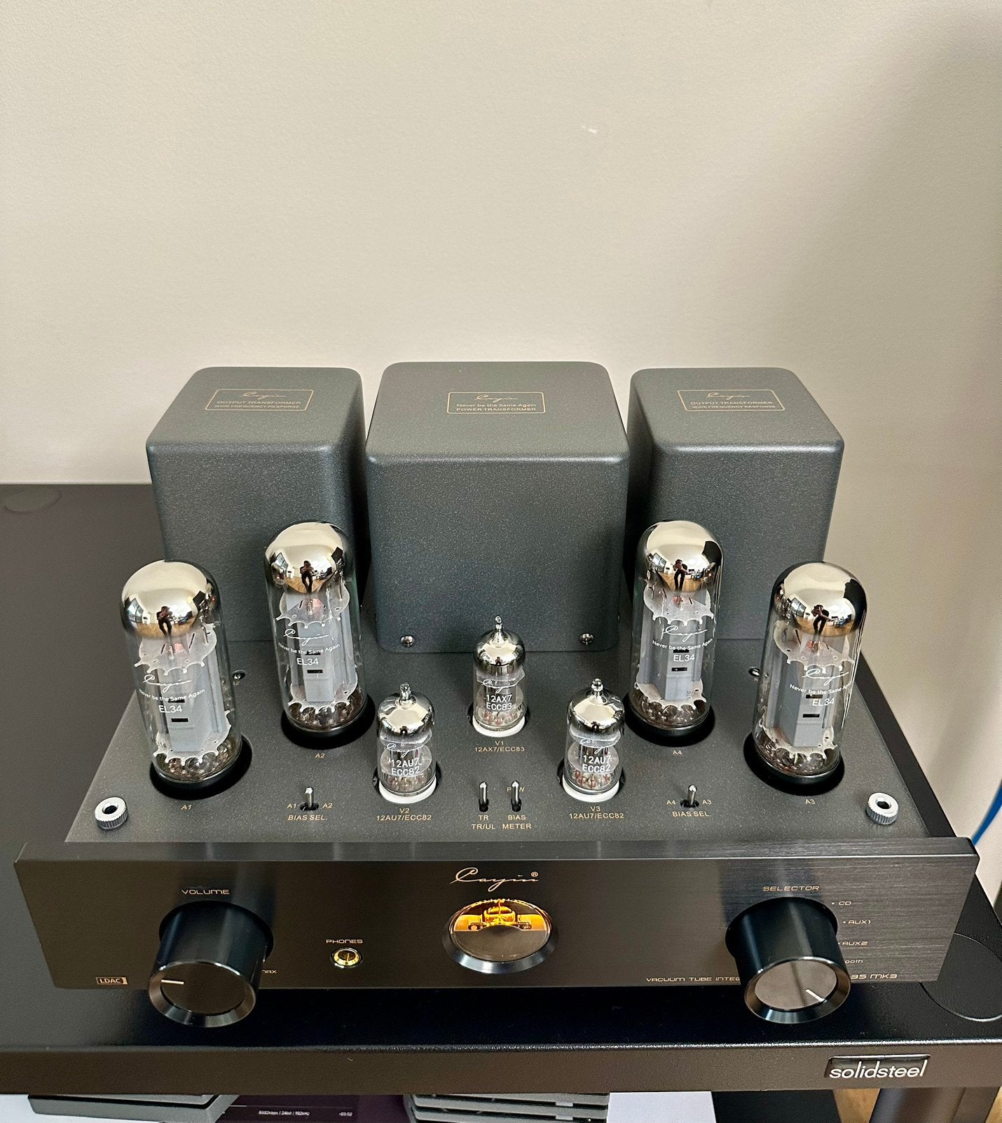 Cayin MT-35 MK3 EL34, ., Ophalen of Verzenden, Minder dan 2 meter, Luidsprekerkabel
