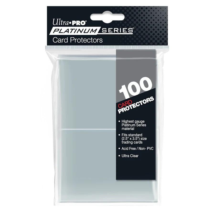 Ultra Pro Platinum Series Card Protector Sleeves 1-Pack 100, Verzenden, Gebruikt, Sleeves of Kaarthoesjes