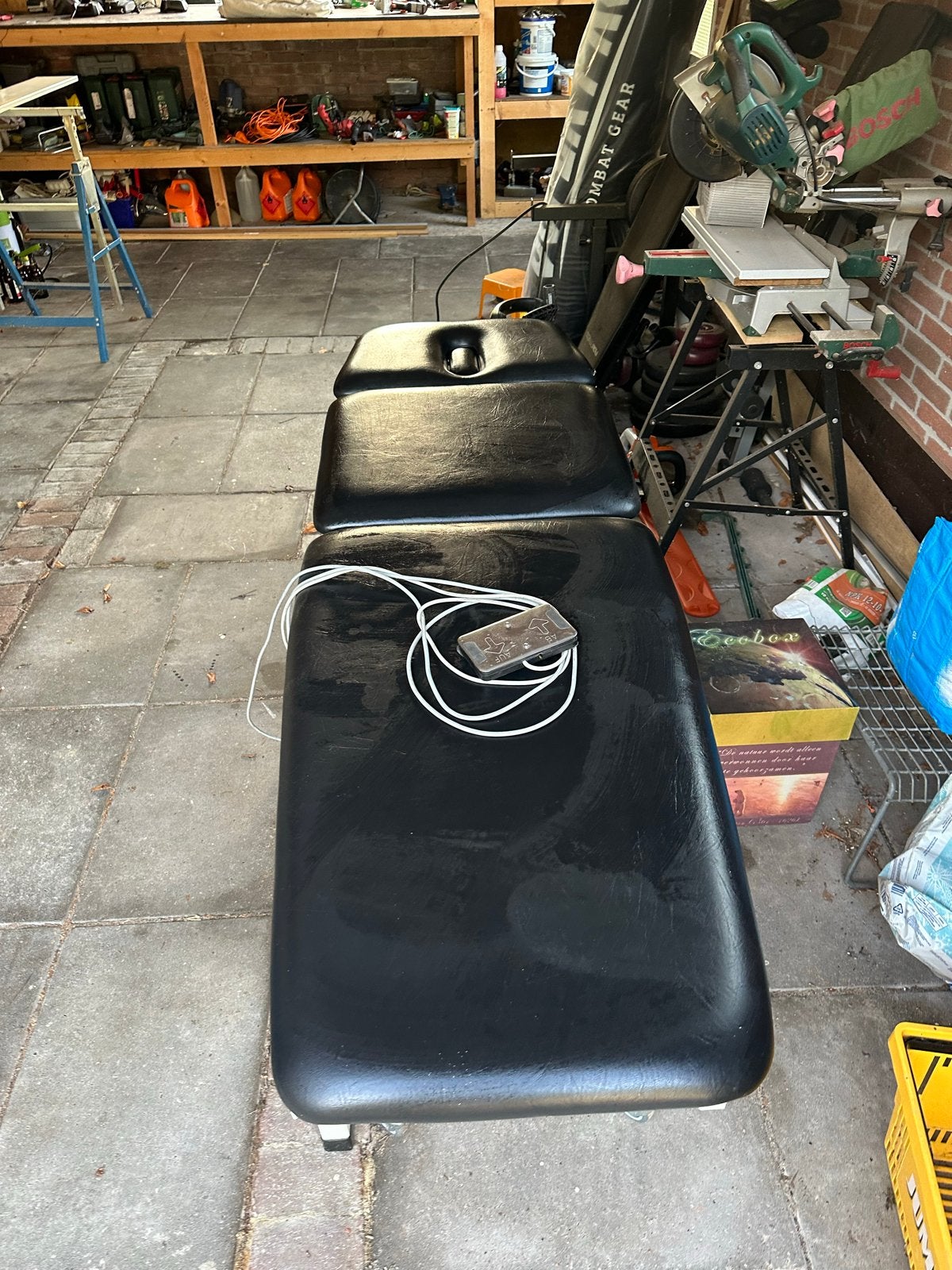 Huntleigh Anton Hydraulische Massagetafel - Gebruikt, Ophalen, Gebruikt, Massagetafel
