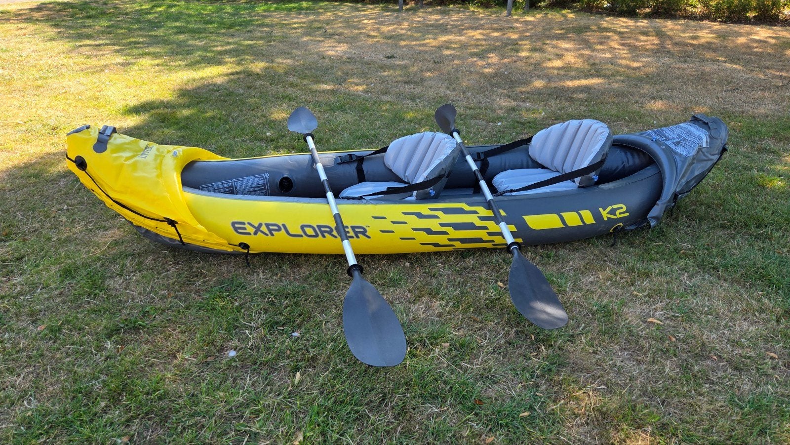 Intex kajak kano K2, Watersport en Boten, Kano's, Ophalen, Opblaasbaar, Kajak, Twee personen