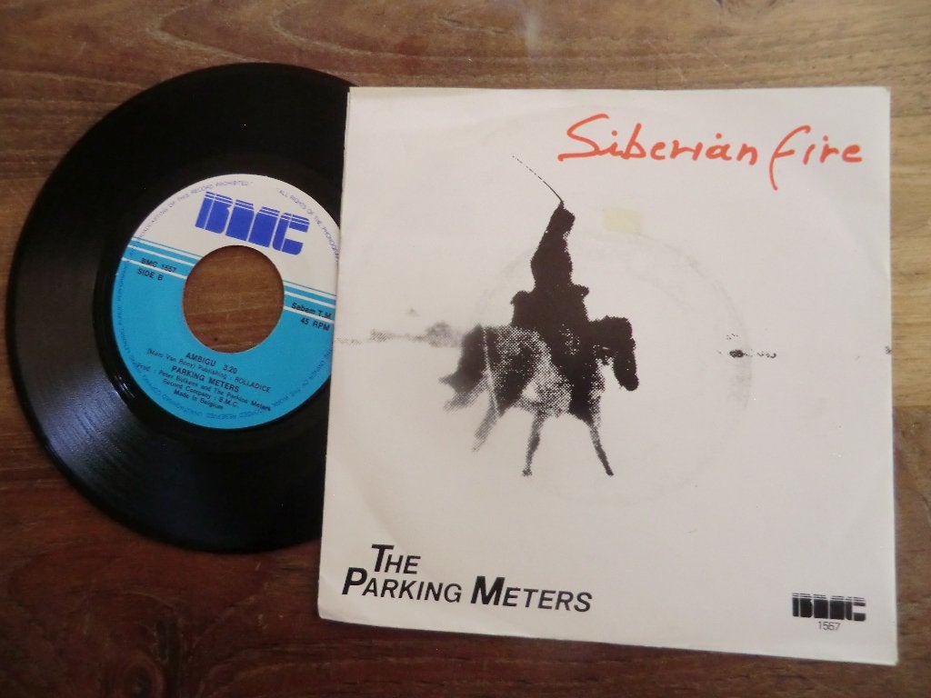 the parking meters    siberian fire, Verzenden, Gebruikt, 7 inch, Pop