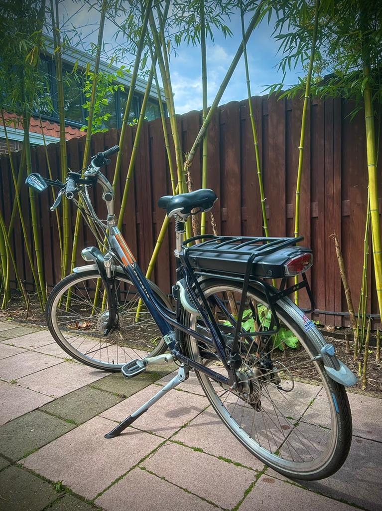E-Gazelle Fiets 500Wh Accu tot 120Km, Ophalen, Gebruikt, 47 tot 51 cm, 50 km per accu of meer
