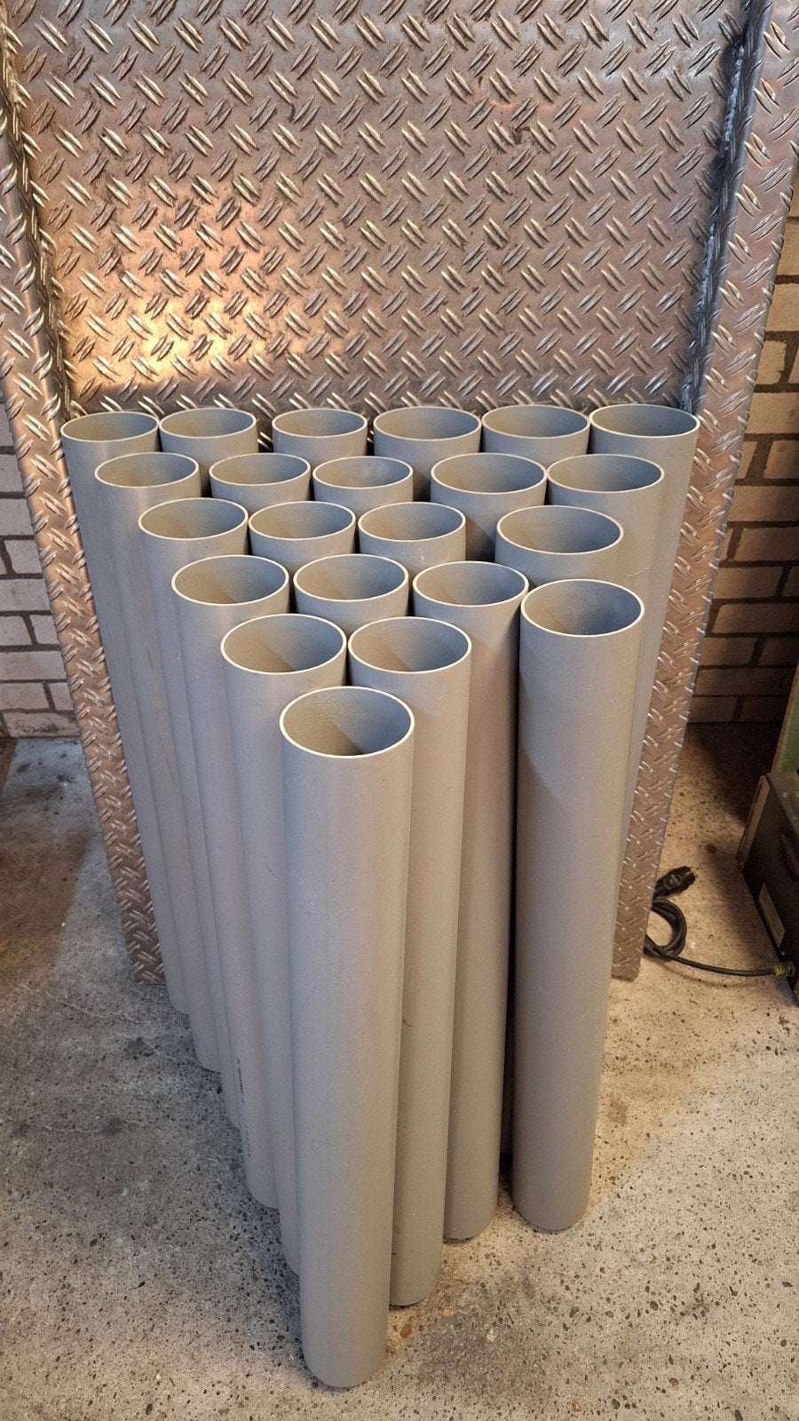 PVC buizen 110mm en 125mm - 1 meter lang, Ophalen