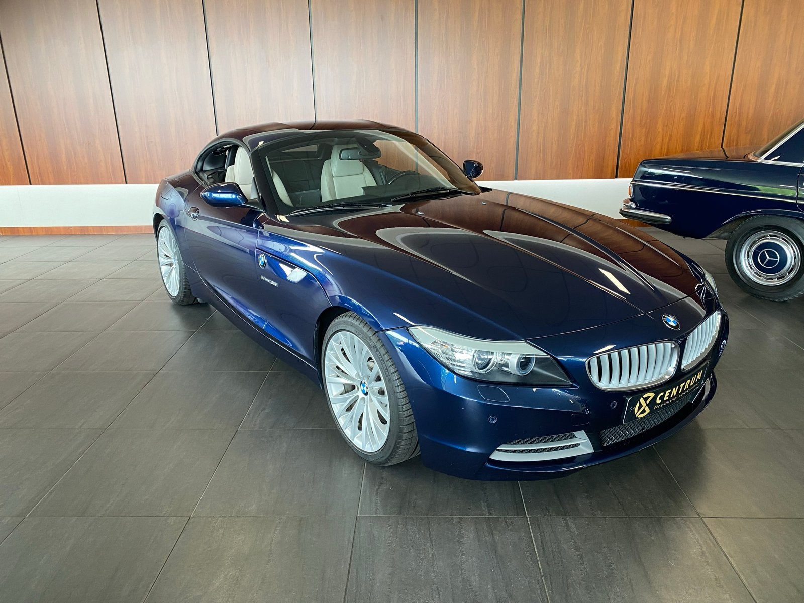 BMW Z4 Roadster 35I AUT 2009 Blauw lage km, Auto's, Automaat, Achterwielaandrijving, Cabriolet, Blauw