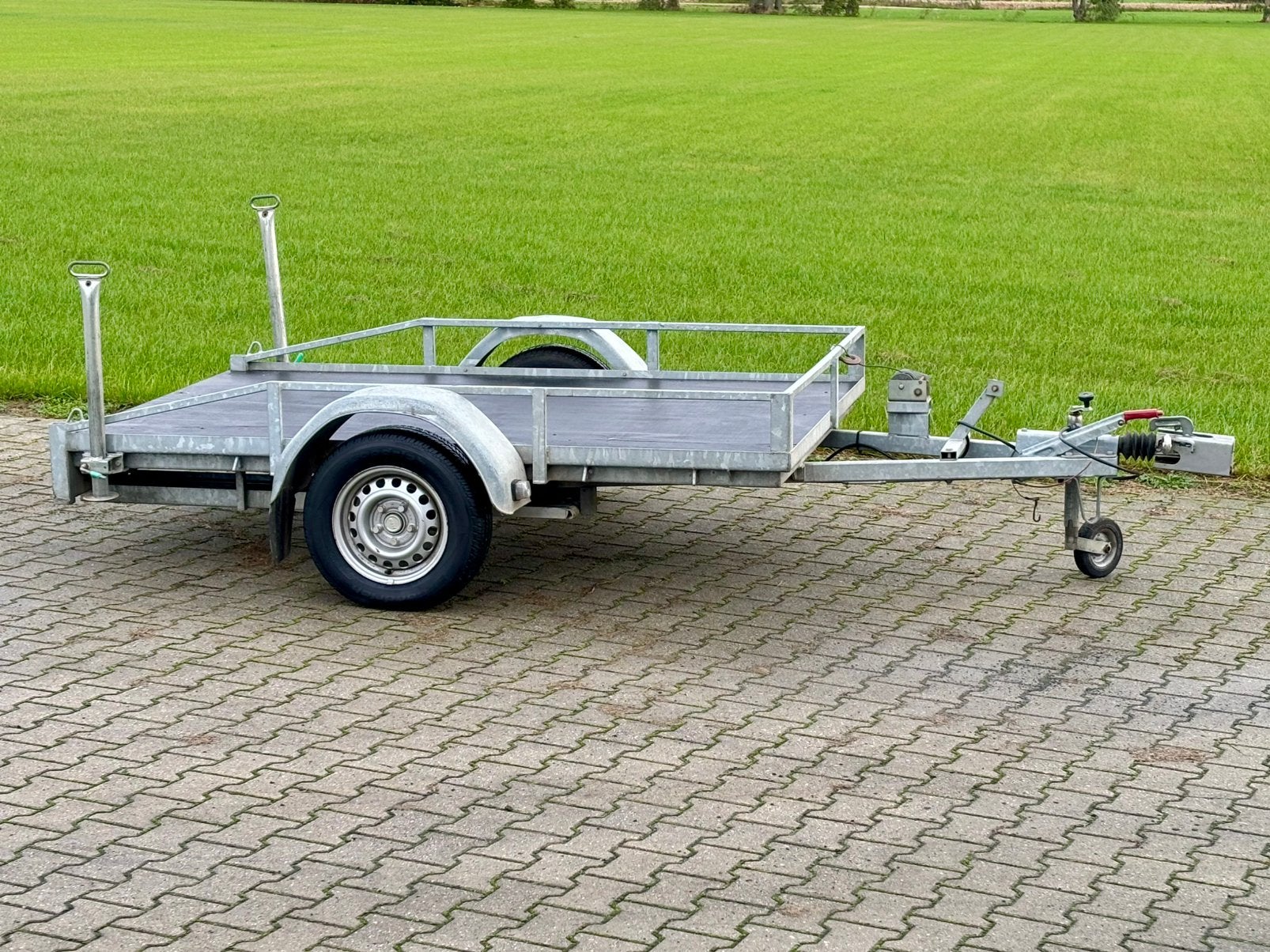 Motor aanhanger multi transporter aanhangwagen oprijwagen 45, Ophalen