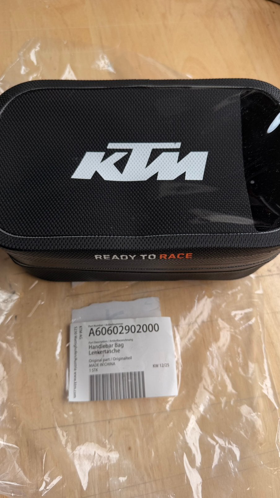 Stuurtasje KTM waterdicht en compleet NIEUW!, Ophalen of Verzenden, Zo goed als nieuw