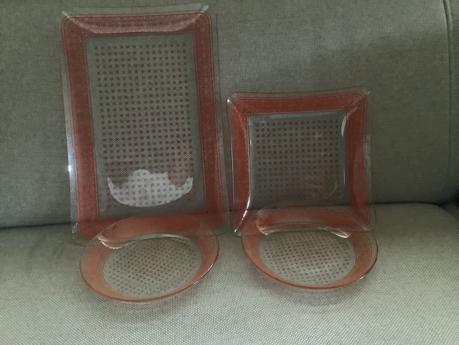 Glazen schalen, jaren 60/70, Ophalen of Verzenden, Gebruikt, Glas