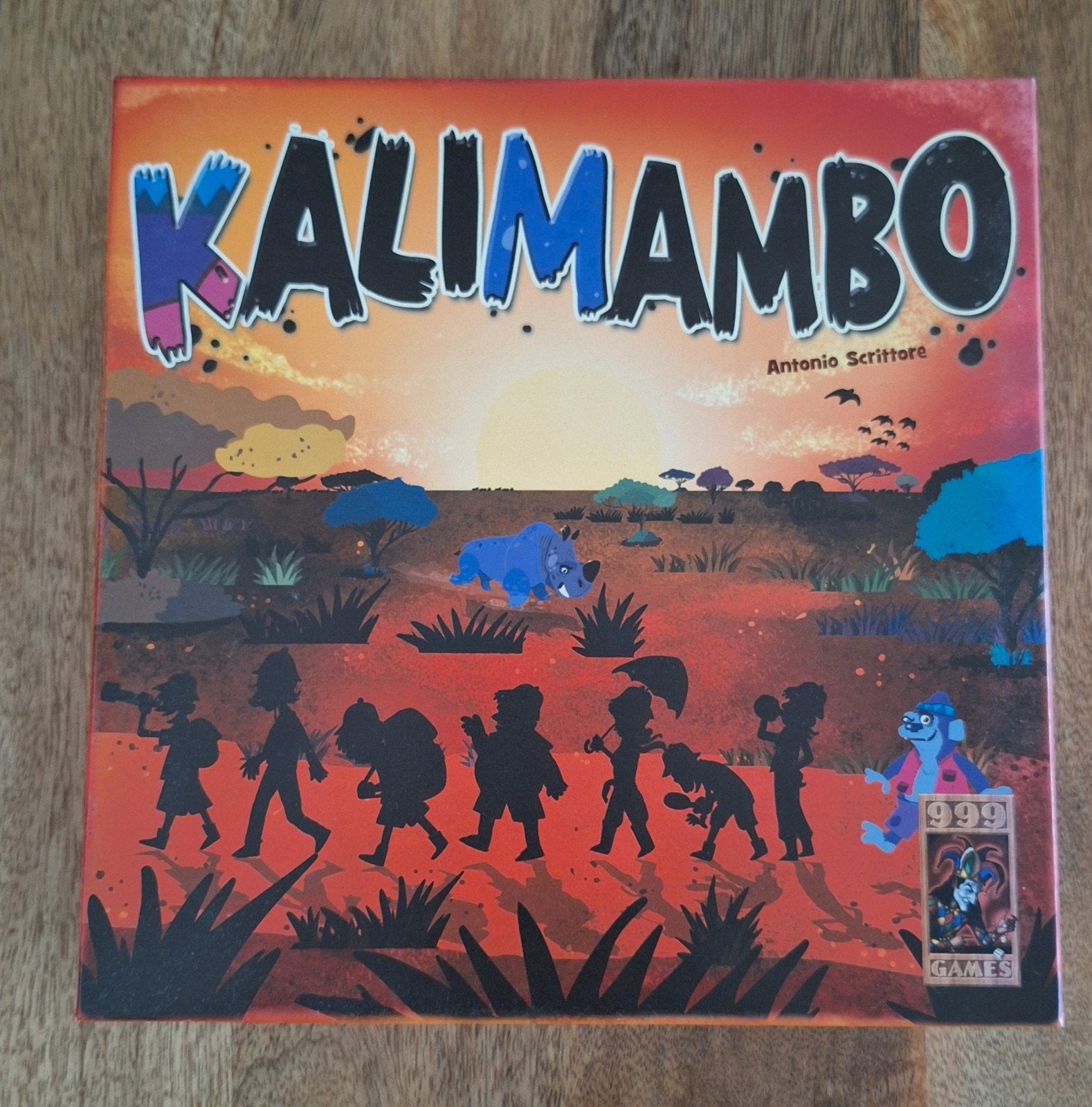 Kalimambo Bordspel, Hobby en Vrije tijd, Vijf spelers of meer, Ophalen of Verzenden, Zo goed als nieuw, 999 Games