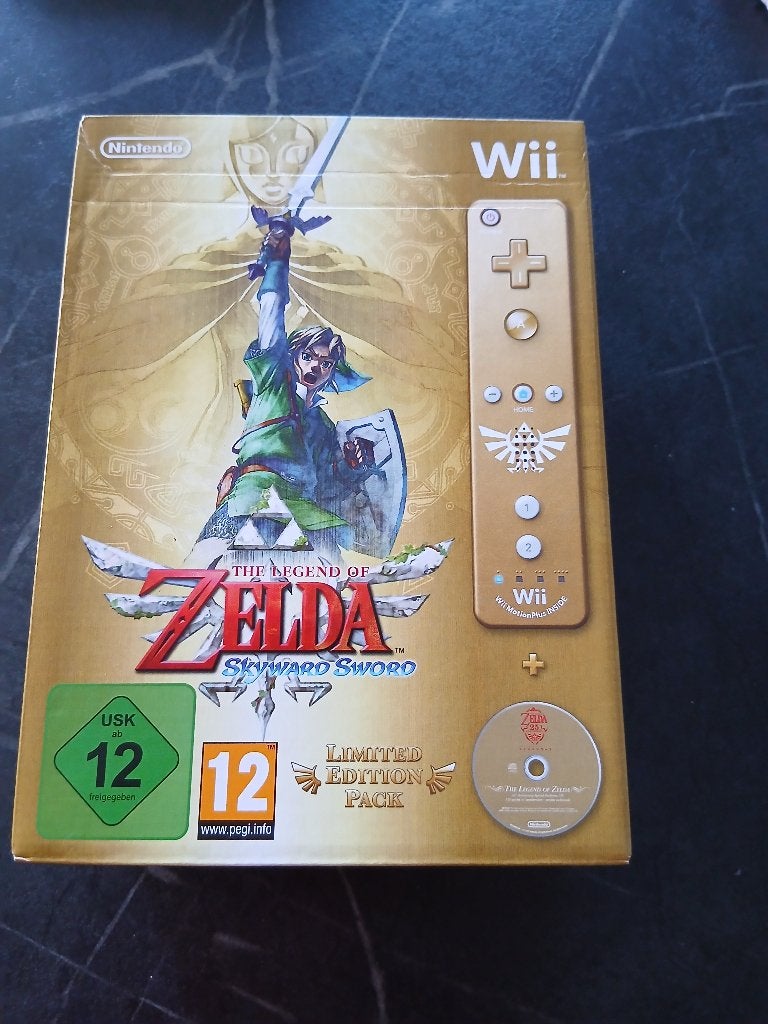 The Legend of Zelda: Skyward Sword Limited Edition (Wii), Avontuur en Actie, 1 speler, Nieuw, Ophalen of Verzenden