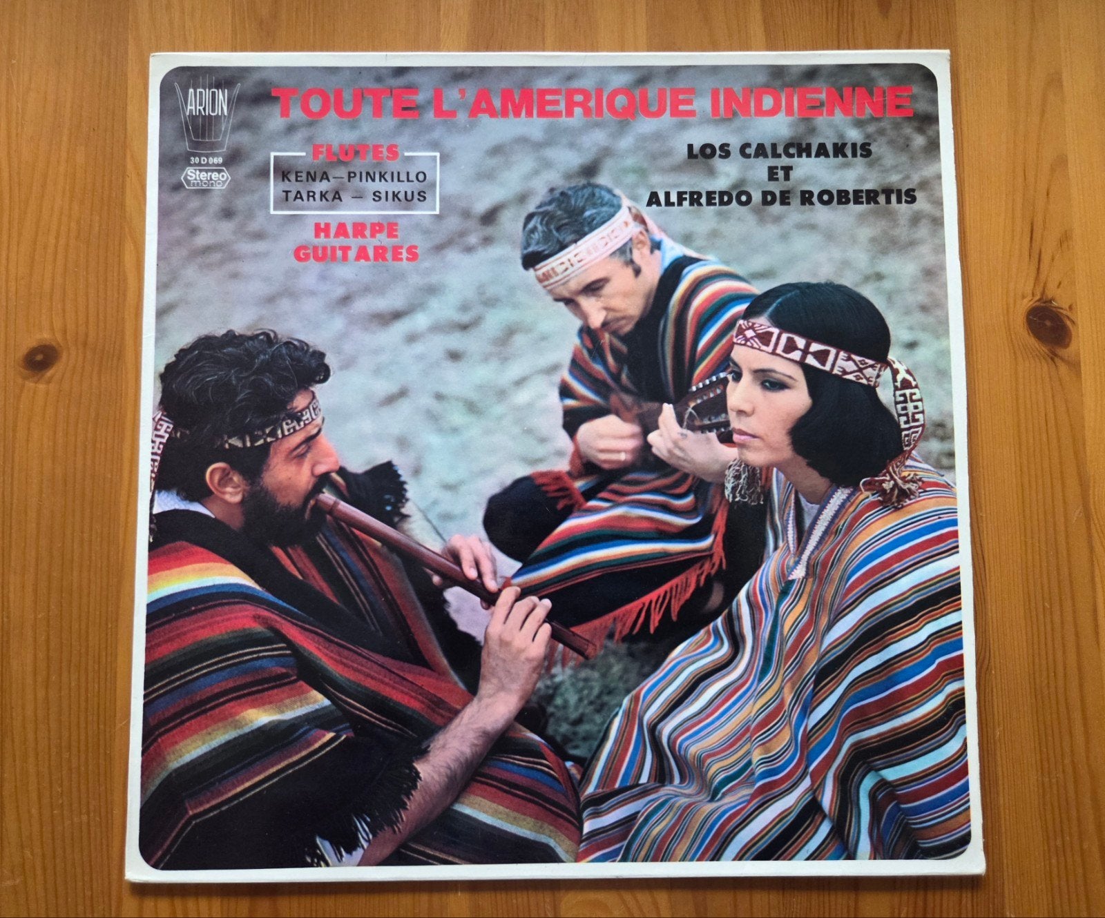 LP Los Calchakis - Toute L'Amerique Indienne, Ophalen of Verzenden, Gebruikt, 12 inch