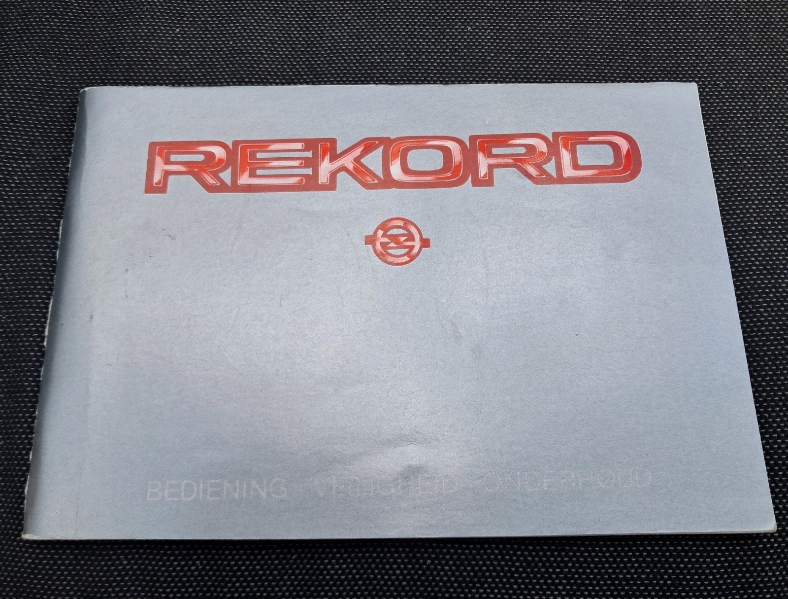 Opel Rekord handleiding, Ophalen of Verzenden