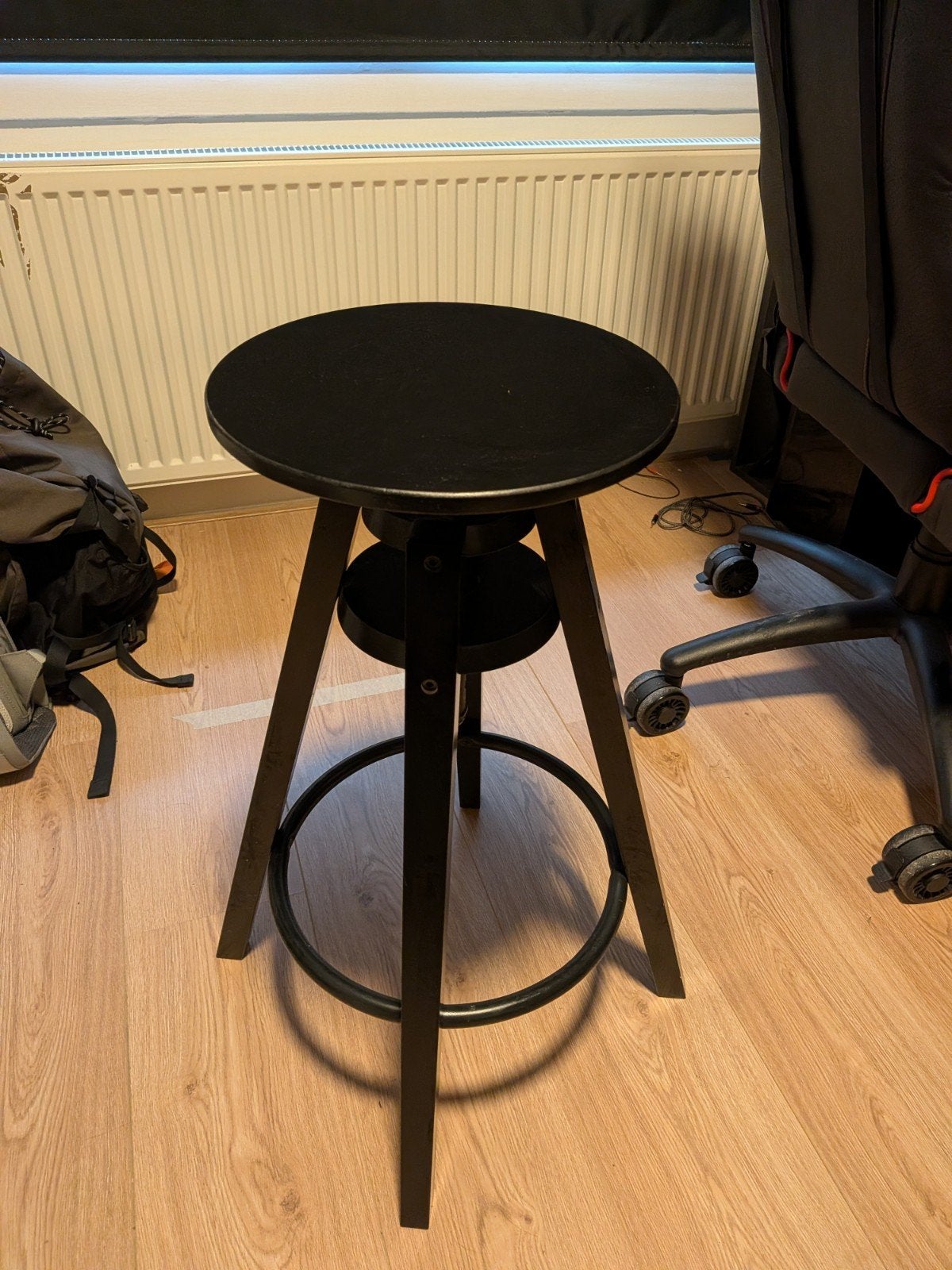 IKEA barkruk, Ophalen, Gebruikt, In hoogte verstelbaar, 60 tot 90 cm
