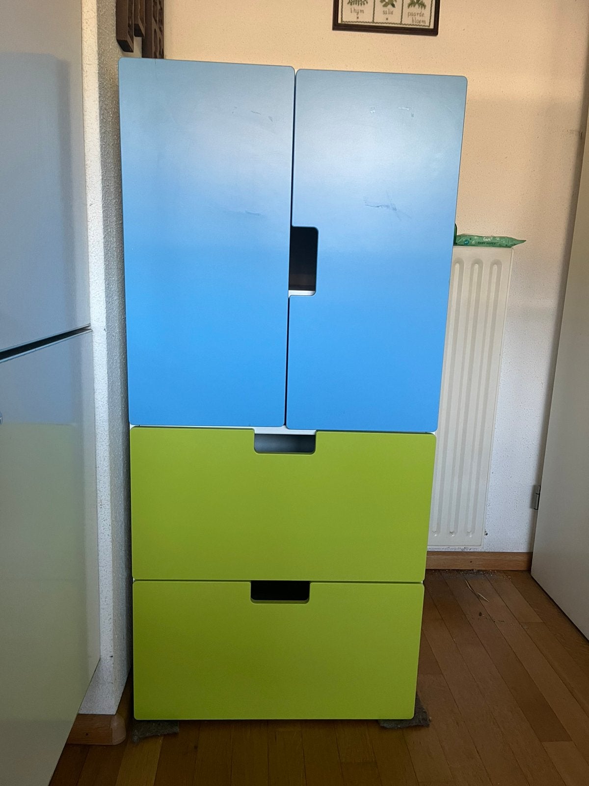 Ikea kinderkamer kast zgan, Ophalen, Minder dan 75 cm, 50 tot 70 cm, 105 cm of meer
