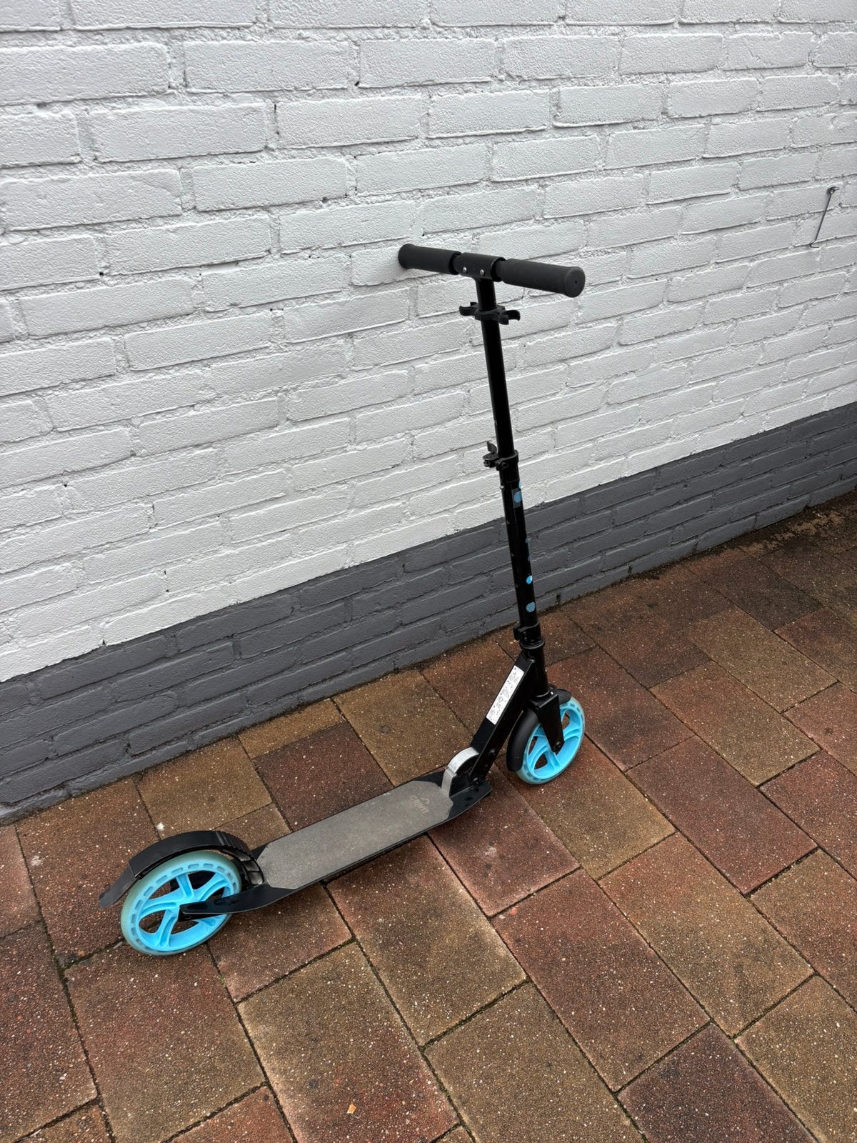 Crivit step zwart blauw, Ophalen, Gebruikt, Gewone step