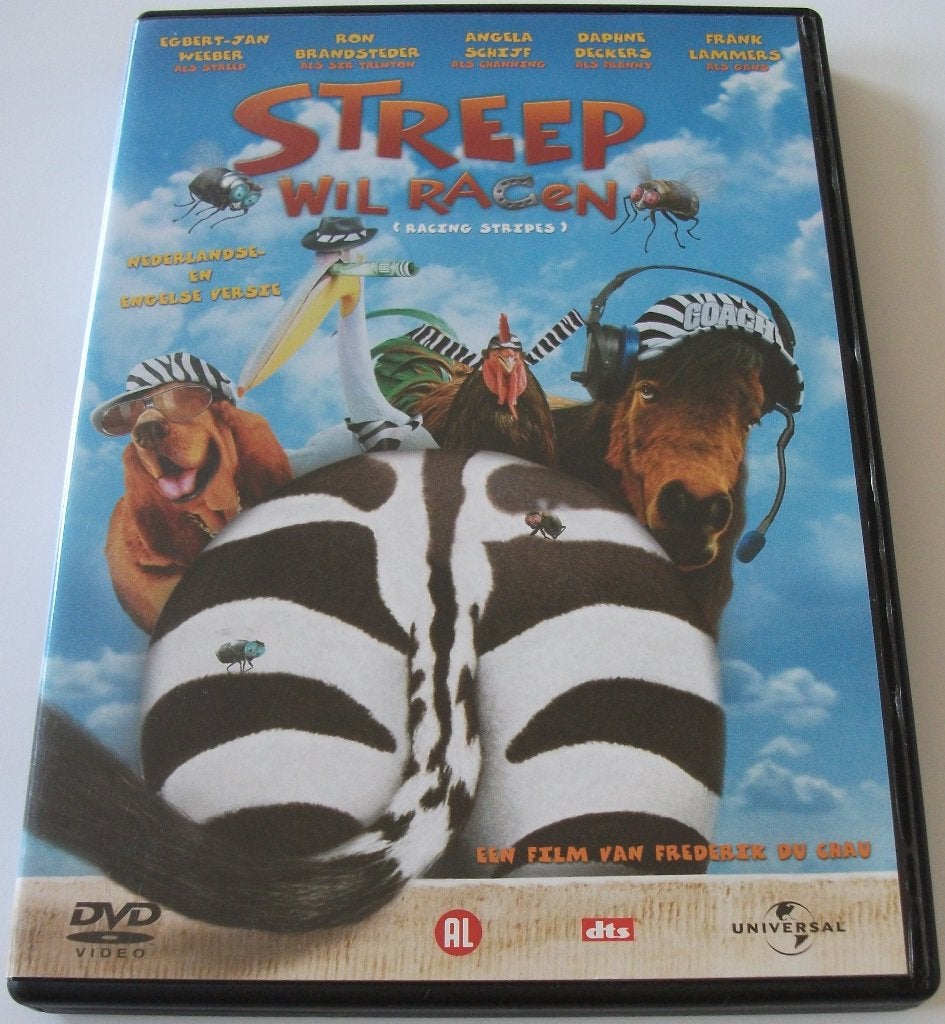 Dvd *** STREEP WIL RACEN *** Gaat het hem lukken?, Overige typen, Ophalen of Verzenden, Zo goed als nieuw, Alle leeftijden