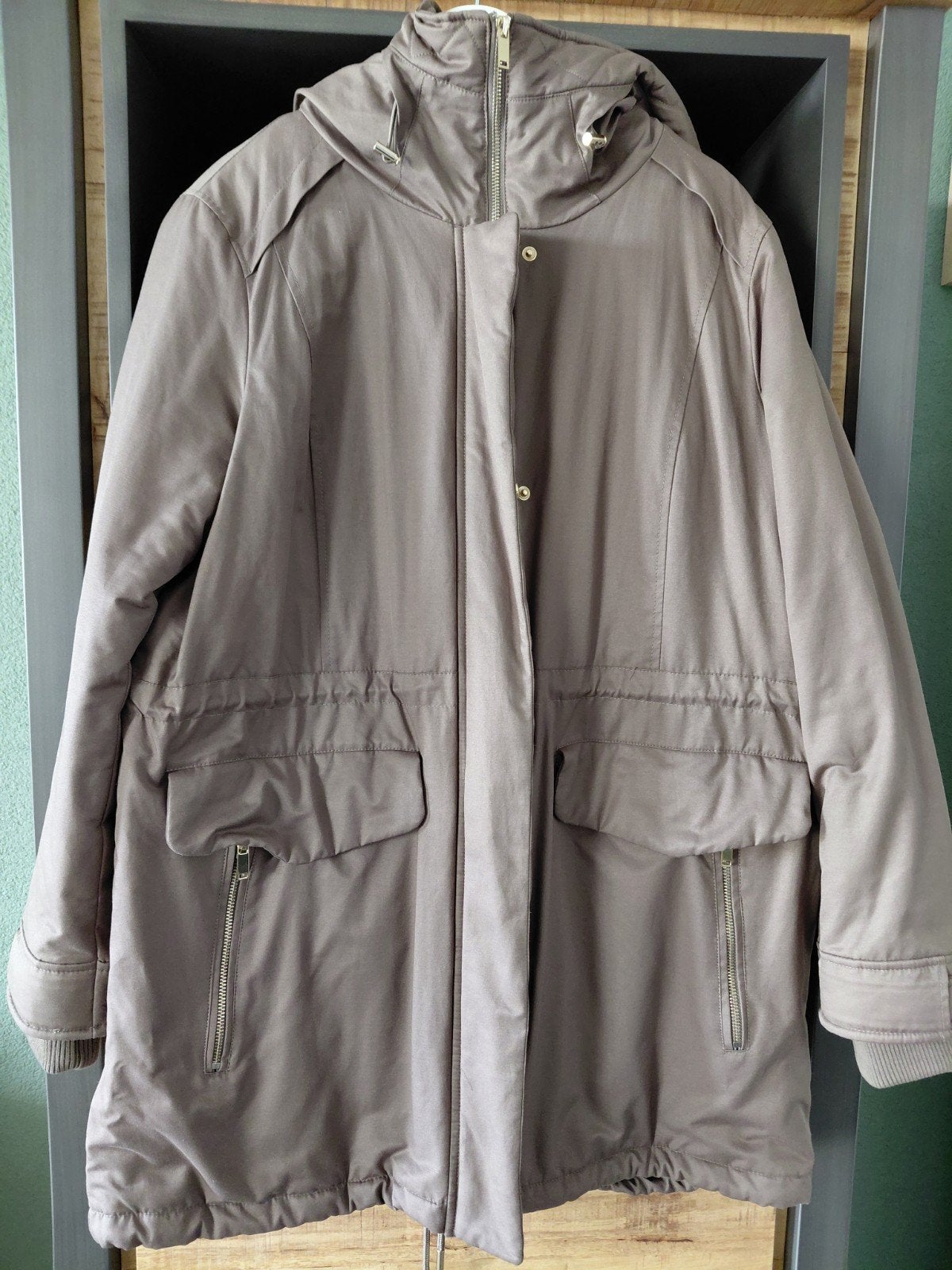 NIEUW C&A winterjas maat 46, Verzenden, Nieuw, Bruin, Jas of Mantel