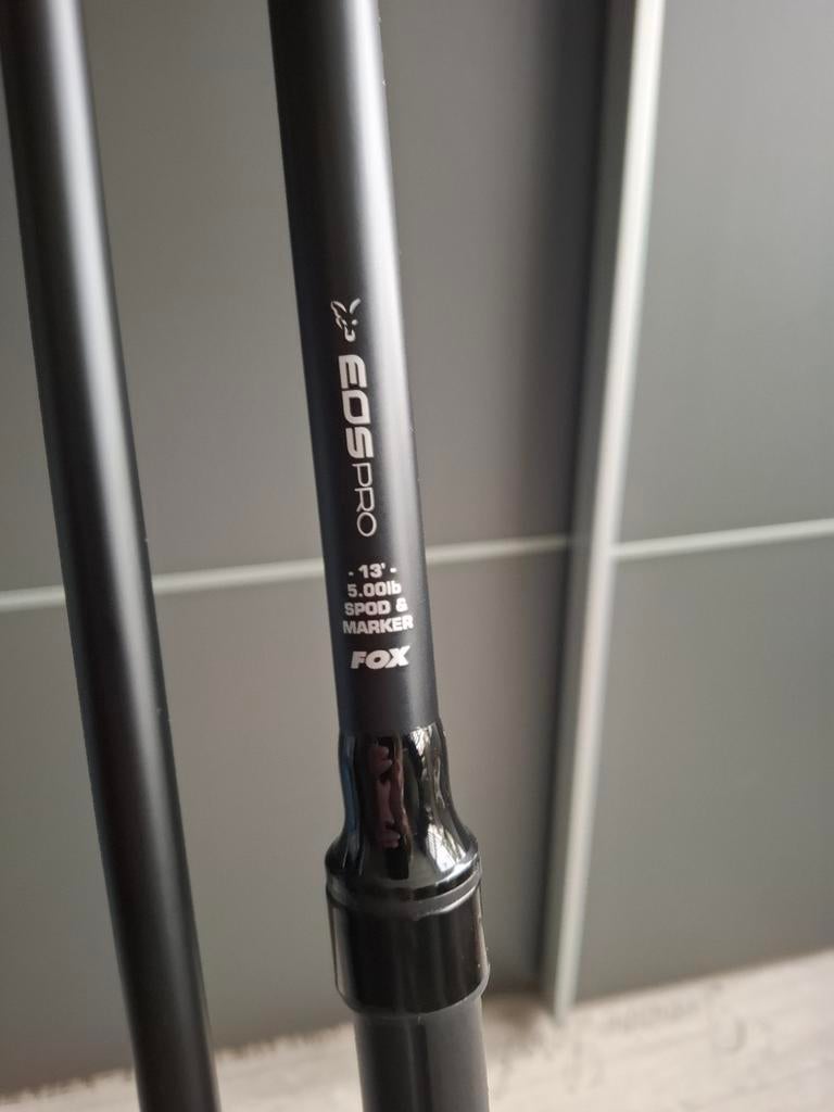 2 x Fox 13ft 5.0lbs Spod/Marker Hengels - Nieuwstaat, Ophalen, Nieuw, Werphengel