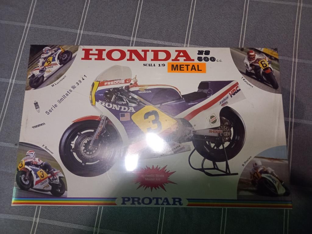 Protar provini modelbouwdoos 1/9 honda ns500, Nieuw, Ophalen, Overige merken, Groter dan 1:32