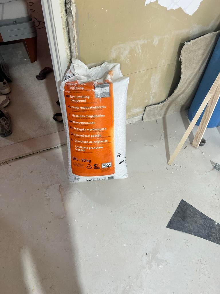 Droge egalisatiekorrels 50L - 20kg, Ophalen, Overige typen, Nieuw, Minder dan 20 cm