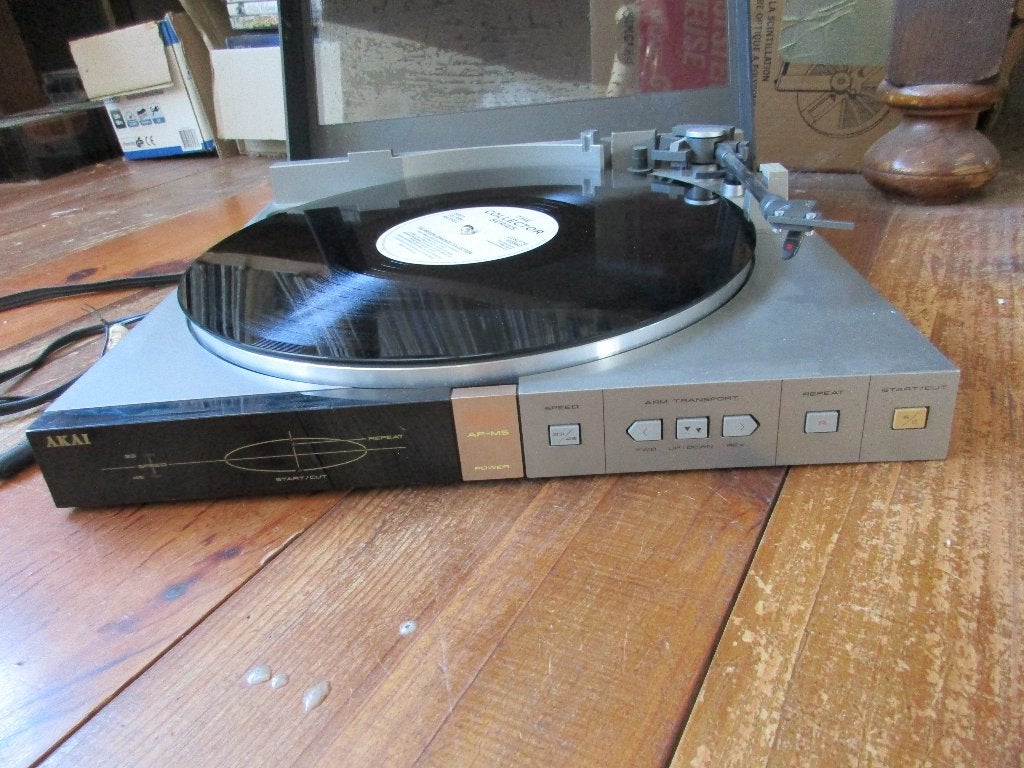 AKAI MP-M5 draaitafel, Ophalen, Gebruikt, Automatisch, Platenspeler