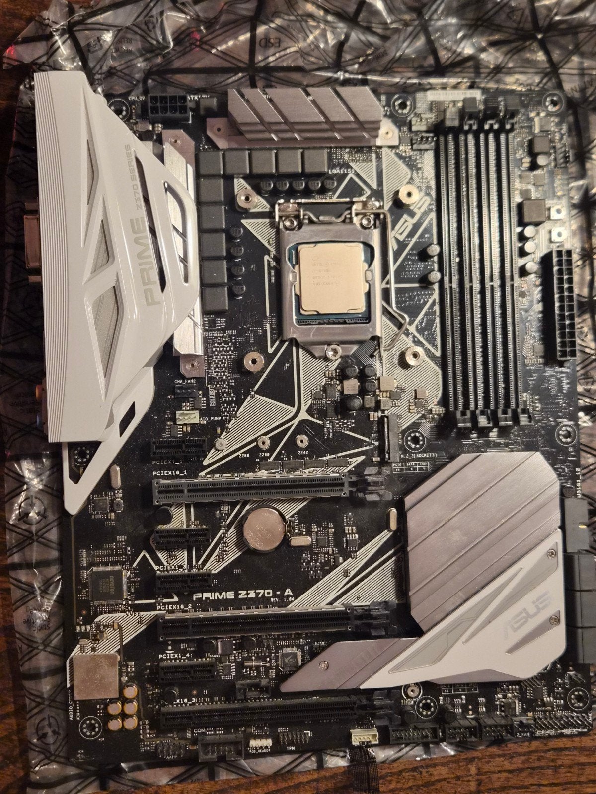 ASUS Prime Z370-A Moederbord met Intel Core i7-8700K CPU, Computers en Software, Moederborden, LGA 1151, DDR4, Ophalen of Verzenden