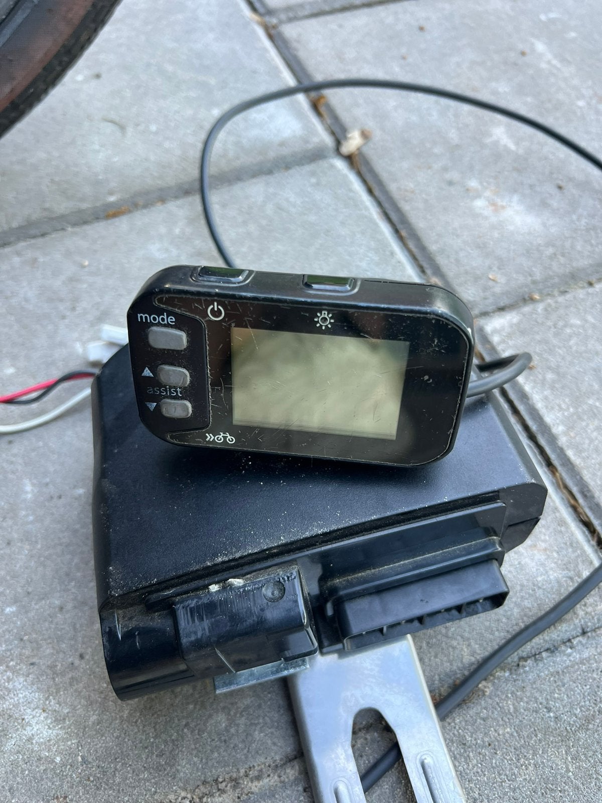Gazelle e-bike display, controller en accuhouder Panasonic, Ophalen of Verzenden, Gebruikt