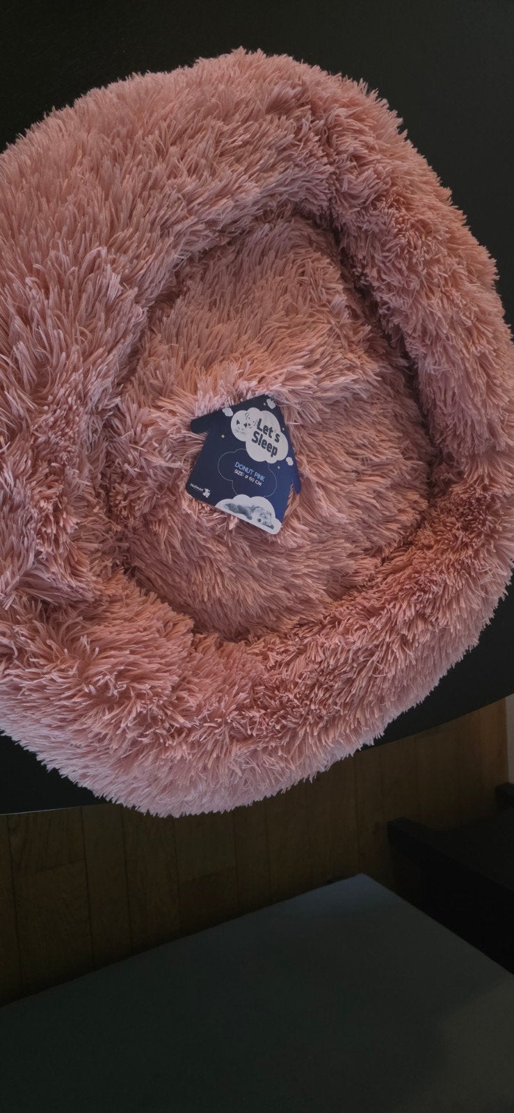 Kattenmand Donut 60 cm, Dieren en Toebehoren, Ophalen of Verzenden, Nieuw, Pluche