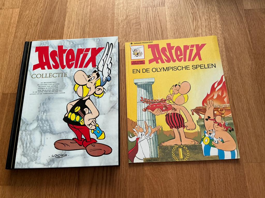 Strips - Asterix 7 verhalen, Ophalen of Verzenden
