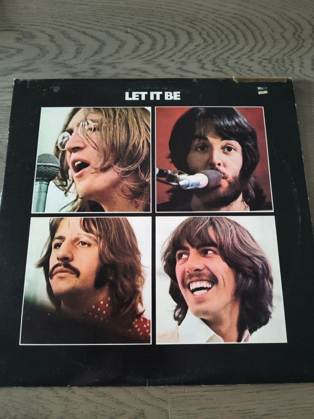The Beatles - Let It Be LP (Originele Persing), Cd's en Dvd's, LP, Rock, Gebruikt, Originele persing