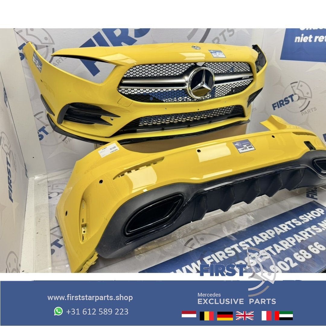 W177 A KLASSE AMG PAKKET BUMPER SET Origineel Mercedes GEEL