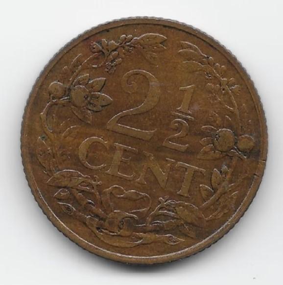 Curaçao 2½ cent 1948 KM# 42, Verzenden, Noord-Amerika, Losse munt
