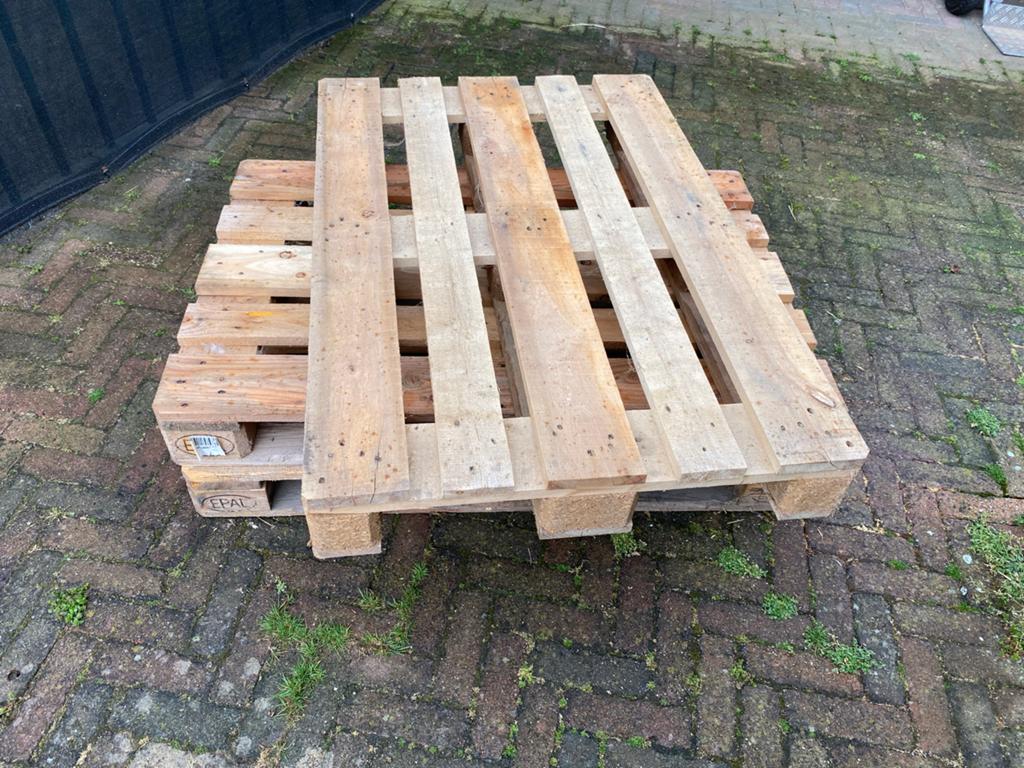 Gebruikte Euro Pallets - Hout, Ophalen, Gebruikt