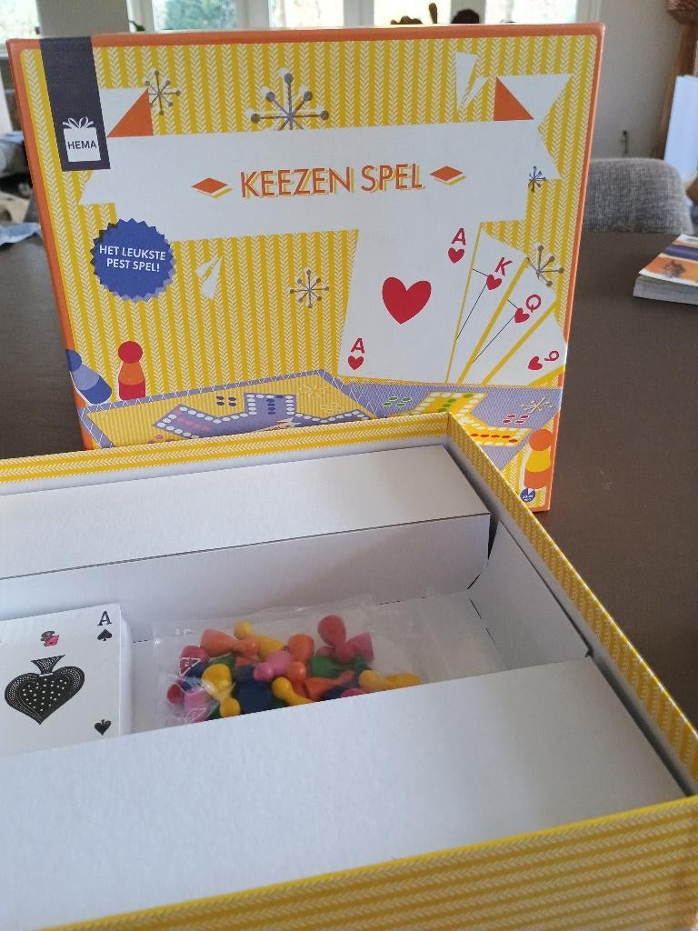 Bordspel Keezen, Ophalen of Verzenden, Nieuw
