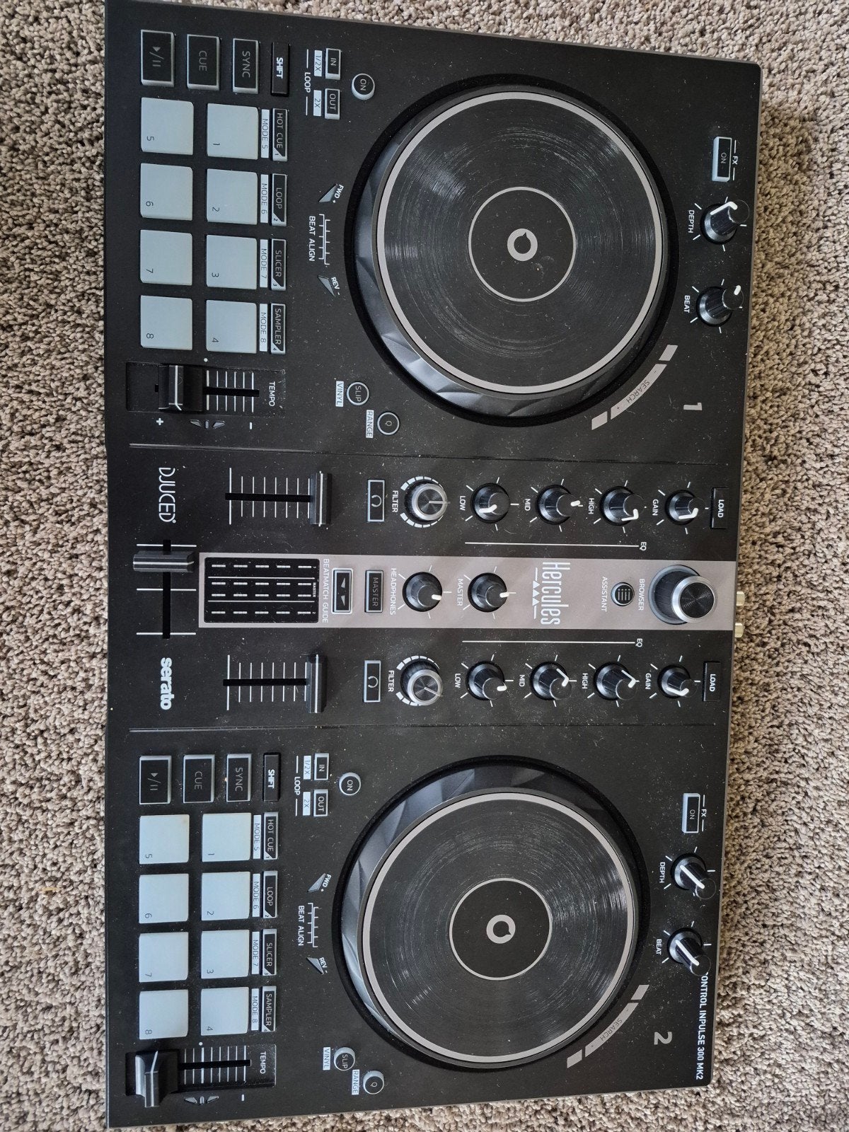 Hercules controller INPULSE 300 MK2 incl speaker, Ophalen of Verzenden, Zo goed als nieuw, Overige merken