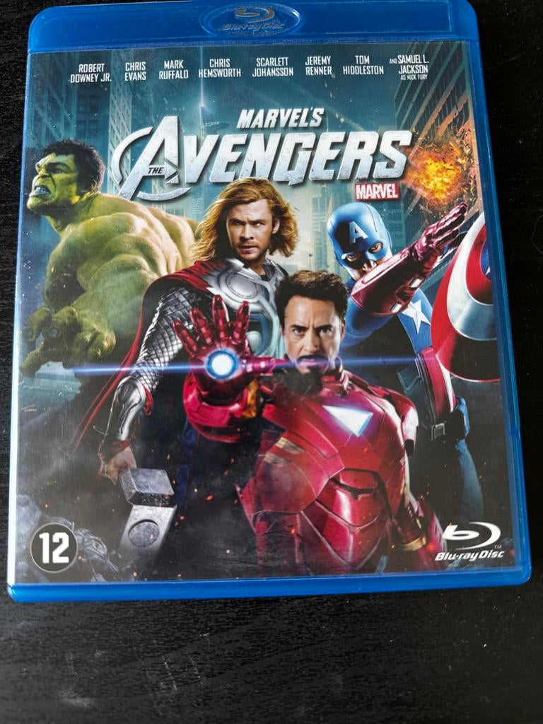 Marvel's The Avengers Blu-ray Disc, Ophalen of Verzenden, Zo goed als nieuw, Actie