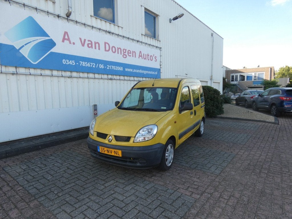 Renault KANGOO 1.6-16V EXPRESSION,Airco,Rolstoellift,Dubbel, Gebruikt, 49 €/maand, Kangoo, 1598 cc